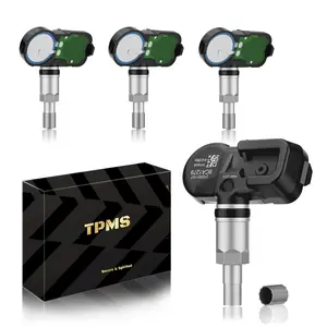 TPMS Pre-Programmed Tire Pressure Monitoring Sensor Compatible with:Toyota 4 Runner(03-18)|Prius(06-15)|Camry(07-11)|Corolla(07-13)|OE#PMV-107J (4 PCS) 315Mhz