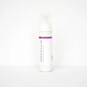 Rossa Violet Mousse - Fast Drying Anti-Aging Haircare Gel for Medium to Dark Skin Tones with Violet Undertones
