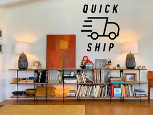 Iron Modernist Record Shelving Brackets