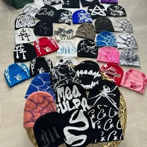 VAULT - Wool Knit Beanie Hat Y2K Beanies - PREMIUM Soft Material - BREATHABLE Tiktok Viral