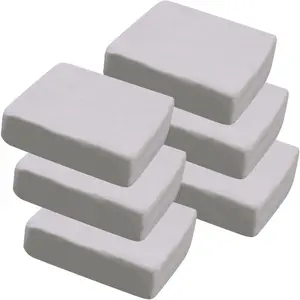 6 LB White Stoneware Clay for Pottery;Ideal for Wheel Throwing,Hand Building,Sculpting; for  Skill Levels (White 6 LB)