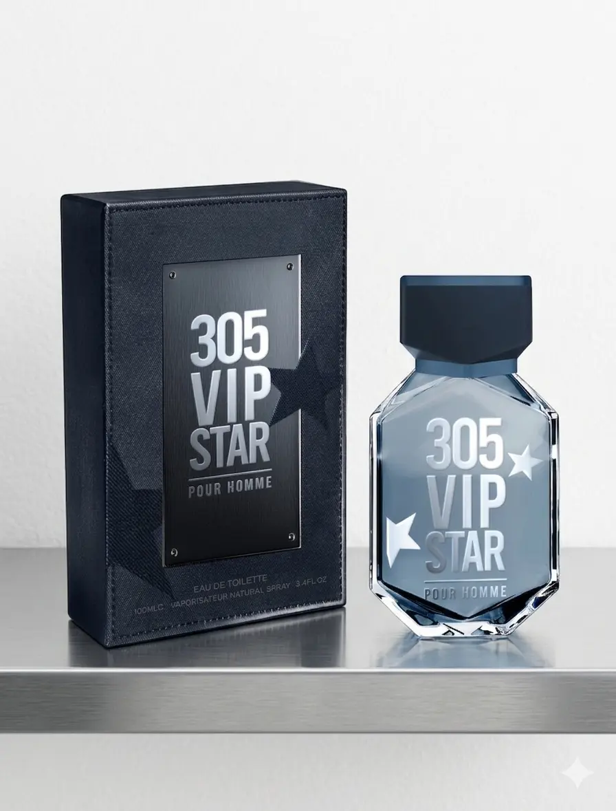 305 VIP Star Cologne - 3.4oz Pour Homme - Men's Fragrance
