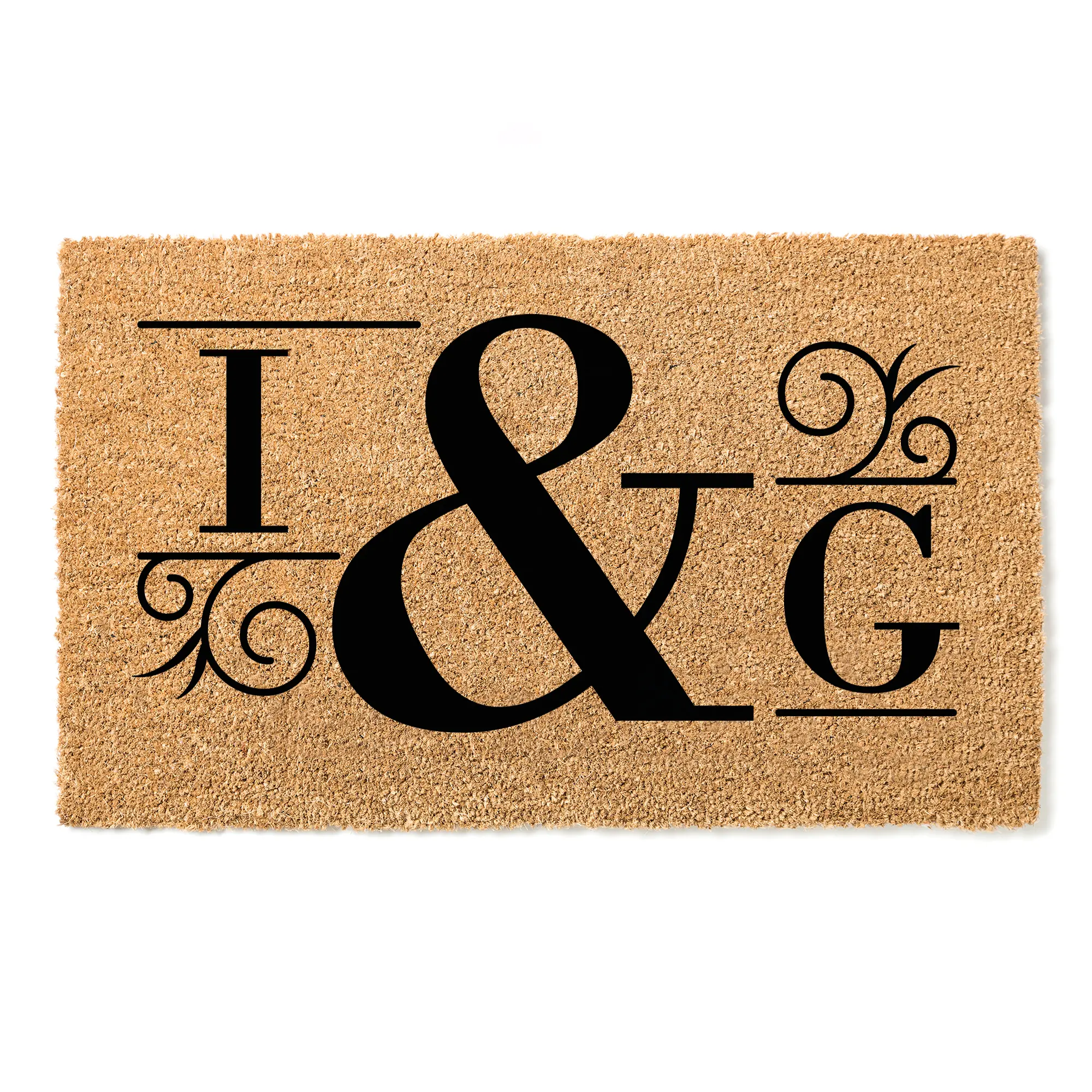 Custom Initial Doormat , Personalized Welcome Mat , Elegant Housewarming Gift , Personalized Entry Mat , Custom Outdoor Mat Gift , Custom Letter Doormat , Personalized Outdoor Mat , Aesthetic Housewarming Gift , Personalized Front Door Mat