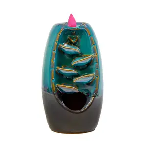 Zen Waterfall Ceramic Backflow Incense Burner