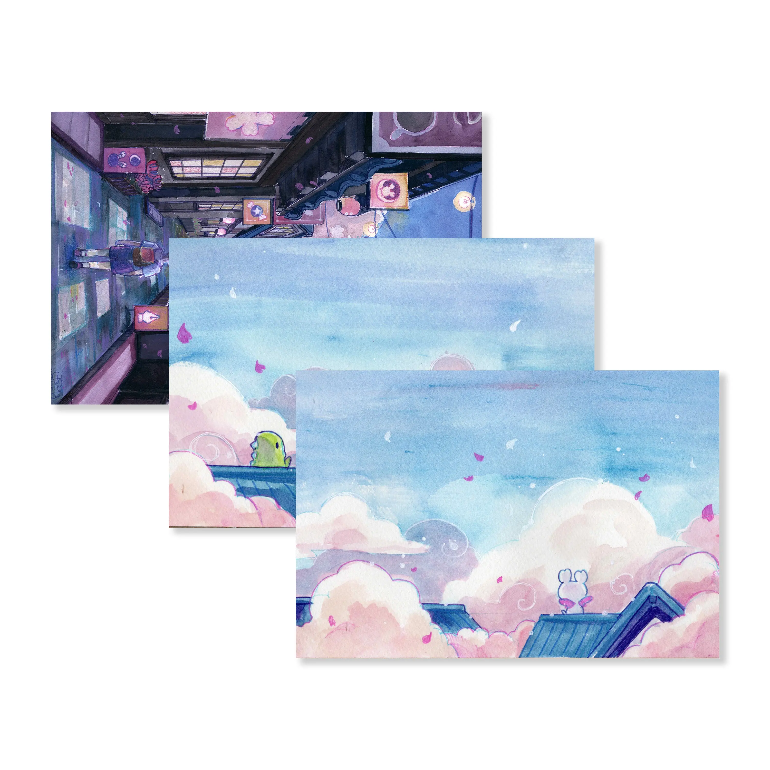 Sakura Street Postcards