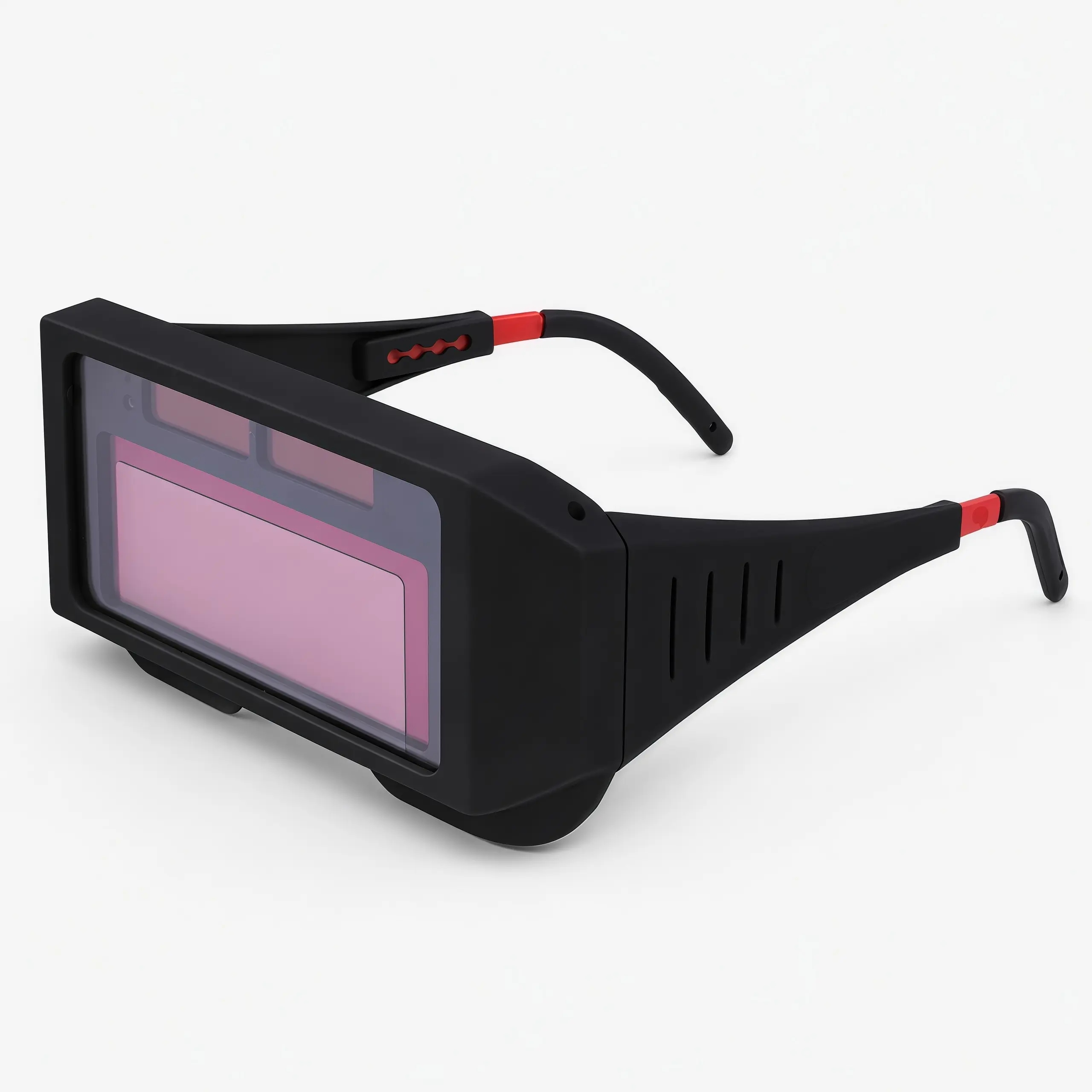 Industrial Auto-Darkening Welder Safety Glasses - Impact-Resistant, Lightweight Protective Work Eyewear for Workshop, Home Improvement Projects