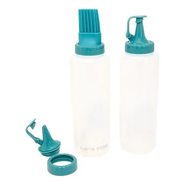Curtis Stone Set of 2 Multi-Use Squeeze Bottles