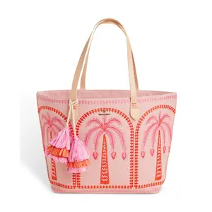 Spartina 449 Fiesta Richmond Hill Palms Tote Bag