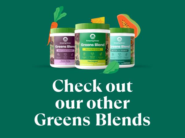 Amazing Grass Greens Blend Detox & Digest, 7.4oz, 30 Servings Supplement Healthcare Powder Dietary Edible Fitness