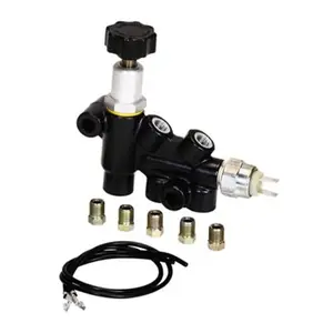 212 MAIN Wilwood 26011179 Adjustable Aluminum Brake Proportioning Valve, High-Performance Car Repair Tool with max 1500psi Pressure Regulation