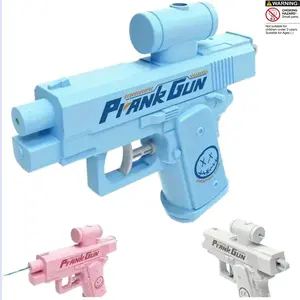Prank Water Gun Dual Directional Spray, Durable Abs Plastic Material, Kids Summer Party Toy, Unisex Birthday Gift