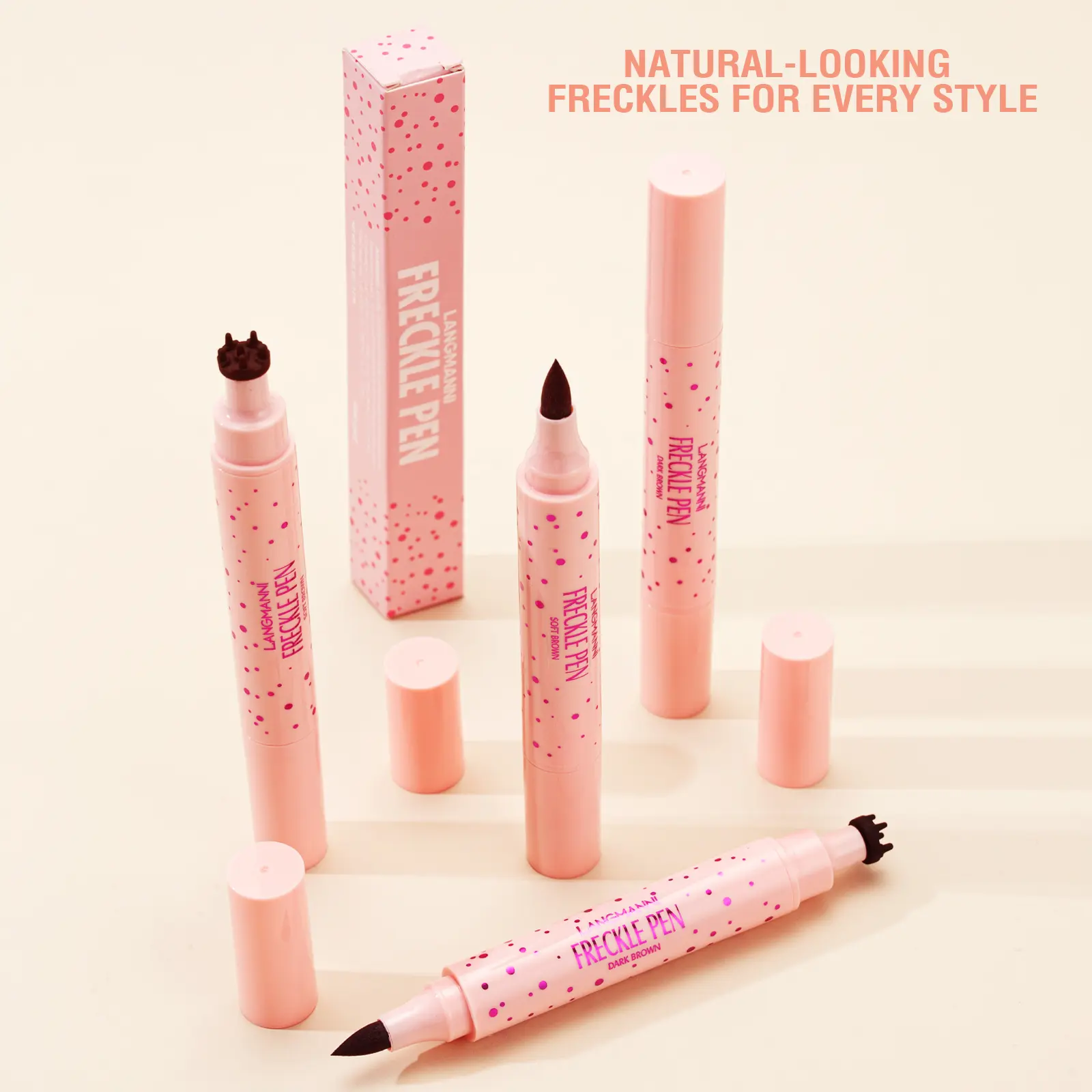 Natural Simulation Freckle Pen Color Rendering Waterproof and Easy To Color Without Makeup Freckle Pen Cosmetic Makeup Pens