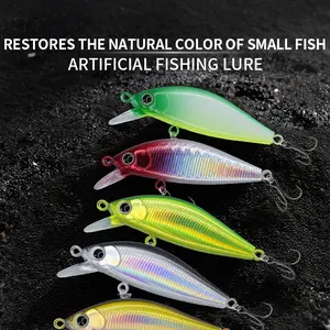 Reverse Minnow False Bait, a set of 8 colors and 5 random combinations, suitable for killing perch and mandarin fish in all water areas.