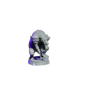 Call of the Necromancer Kothar Skran Villain 3D Resin Miniature, Customizable Gothic Handcrafted Collectible with Intricate Details, for Fantasy RPG DnD Tabletop Games, Home Decor Statue