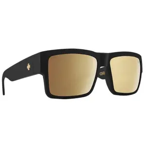 Spy Optic CYRUS Sunglasses - CLUB MIDNITE / Happy Bronze GOLD Spectra Mirror Lens