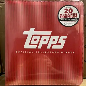 Topps Red Official Collectors Binder