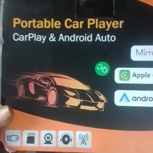7-Inch Portable Car Video Player, 1 Set Adjustable Multi-function Car MP5 Player with Bluetooth-compatible,Optional Rearview Camera, Car Electronics Compatible with Apple CarPlay & Android Auto