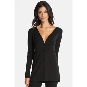 MELISSA TUNIC CARDIGAN (BLACK)