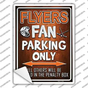 Flyers Novelty Rectangle Sticker Decal