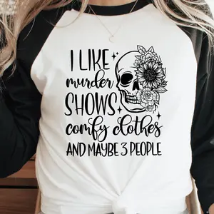 I Like Murder Shows Graphic Tshirt, Unisex Apparel, Relaxed Fit, Soft Print, Made in the USA