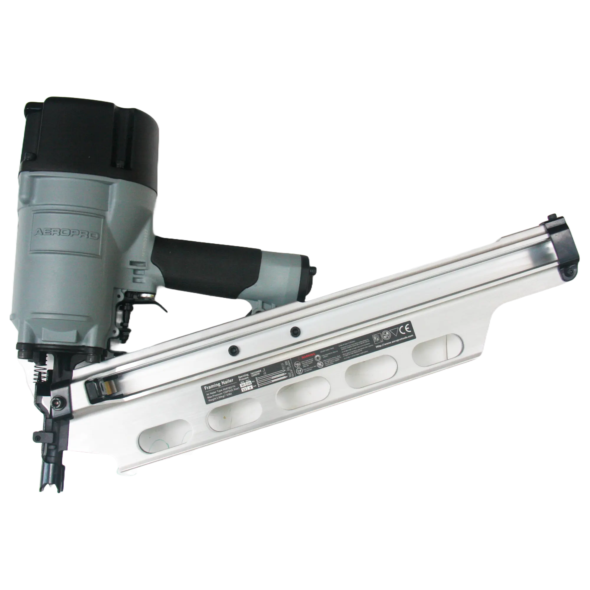 AeroPro 9021N 21 Degree Framing Nailer Without Depth Adjustment for Professional Construction