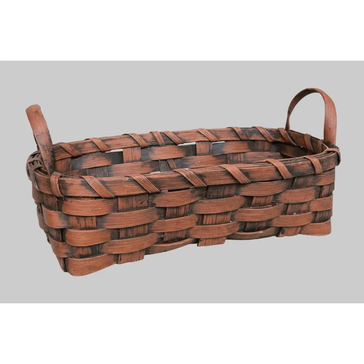 Primitive Cracker Basket - Burgundy