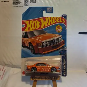 Hot Wheels BMW 635 CSI Orange 1/5 Wild Widebody Model Car Toy