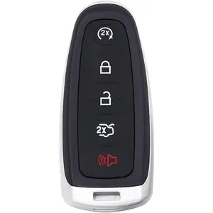 Smart Keyless Remote Key Fob Shell for Ford Edge, Escape, Explorer, Focus, Flex, Taurus, Fusion & Lincoln MKS, MKT, MKX (M3N5WY8609)
