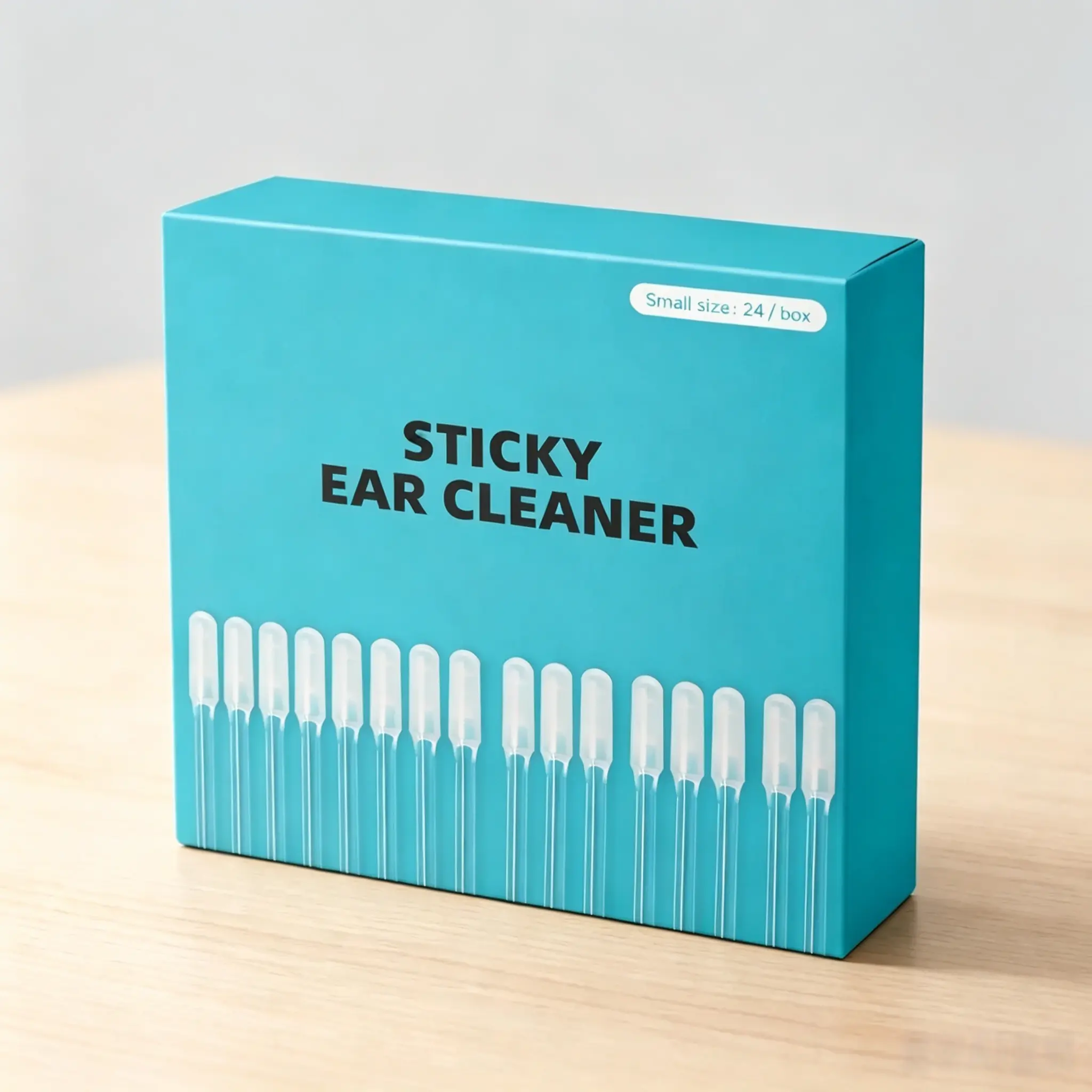 Reusable Sticky Ear Wax Removal Tool, Safe and Easy-to-Use Canal Cleaner for Dry Ears, Lightweight Portable Stick for Daily Care, Ear Cleaner Sticky Pick, Daily Use