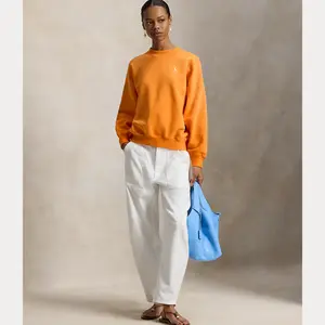 Polo Ralph Lauren - Oversize Back-Logo Fleece Crewneck Polo Ralph Lauren - Oversize Back-Logo Fleece Crewneck