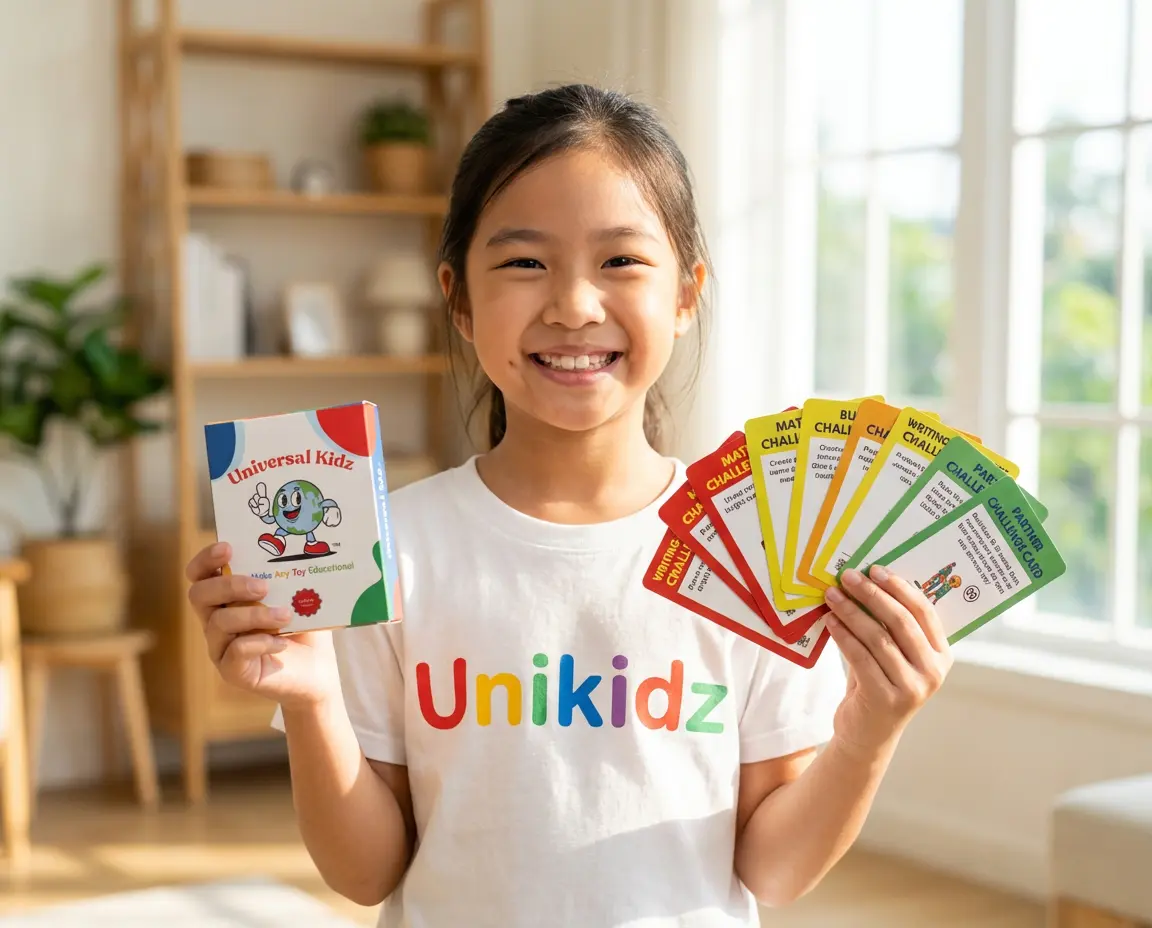 UniKidz- Universal Kidz Challenge Card Deck - Ages 9-11