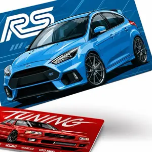 Ford SeriesThemed Stickers. The Ultimate Rectangle Sticker for Anywhere & Anything | Waterproof Vinyl | Clean Minimal Tech Aesthetic | Perfect for Laptops, Phones & Everyday Use