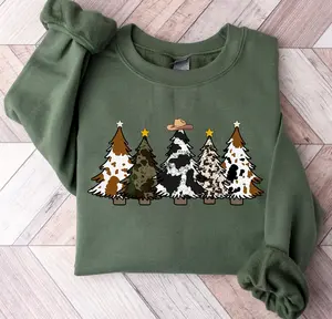 Country Christmas Sweatshirt| Cute cowhide Sweatshirt| Holiday Sweatshirt| Christmas cow Shirt| Cow lover Xmas gift| Farm Sweatshirt| Cows 0311x12