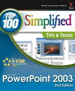 USED-PowerPoint 2003: Top 100 Simplified Tips & Tricks by Nancy Buchanan (Paperback)