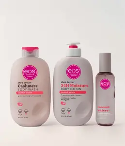 Coconut Waters Scent Layering Bundle- Body Wash, Body Lotion, Body Mist, 3-Pack