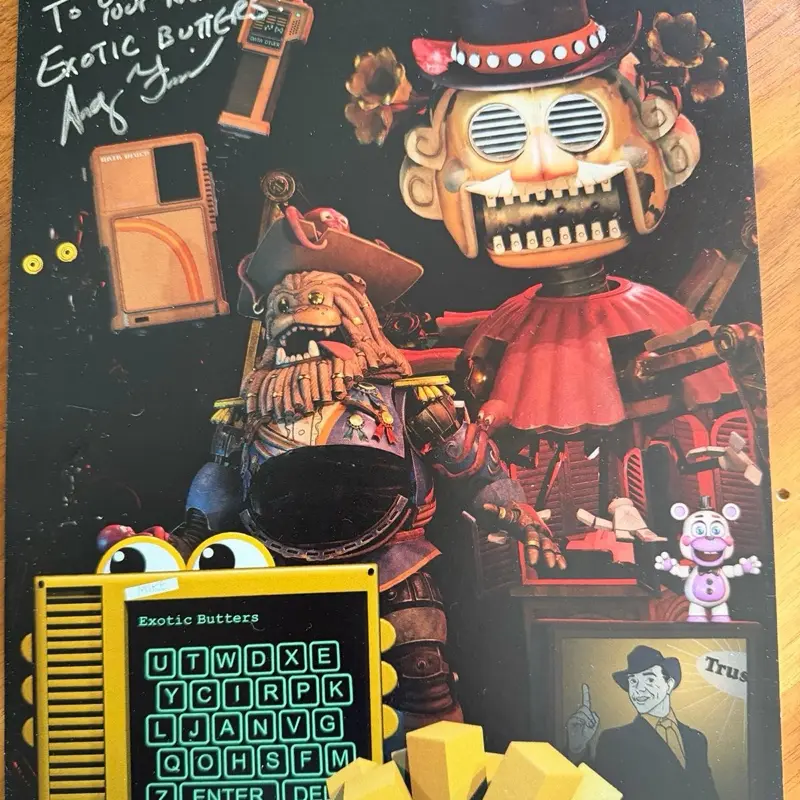 FNAF 5,6,SOTM collage