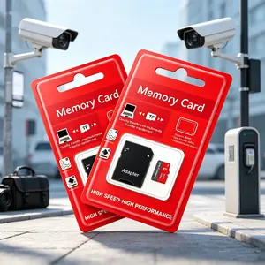 2-Pack × 1TB Storage Kit with Adapter, micro tf Sd Cards & Microsdxc Card, durable sd memory card stores wireless camera recordings, dashcam footage and smartwatch data for monitoring systems