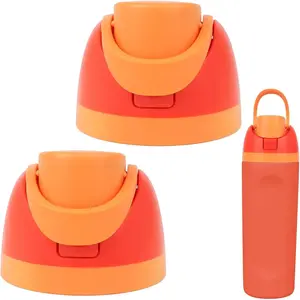 Replacement Lid for Owala Freesip, 2 PCS One Button Water Bottle Top Replacement Cap Compatible with Owala 16oz 24oz 32oz 40oz, BPA-Free, No Water Leakage Replacement Accessories for Owala,Red Cup Drinkware Insulated Plastic