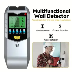 Wall Scanner Locator – Shows Position of Pipes and Studs Behind Walls, Improves Drilling Safety, for Hanging Pictures and Shelves
