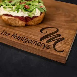 Family Name Monogram Personalized Cutting Board