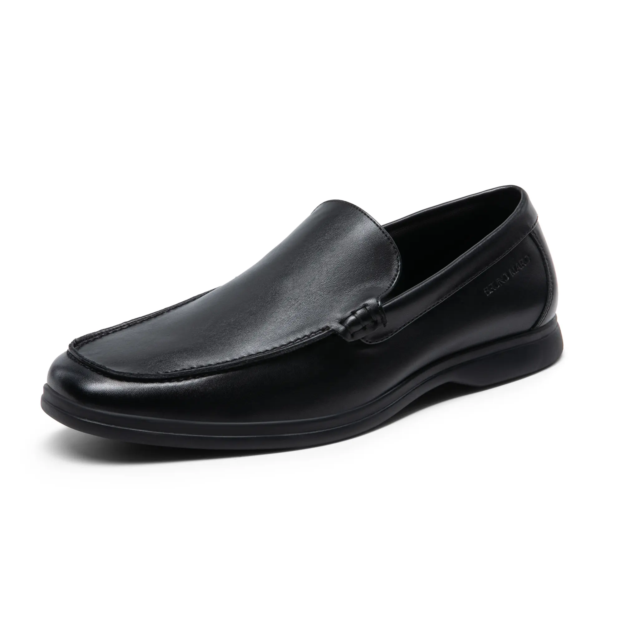 【BRUNO MARC Anniversary】 Men's Chunky Loafers, Knitted Slip-On Platform Walking Shoes, Lightweight and Cushioned for Casual Wear, Shopping, Knit Fabric, Height Boost, Cushion Sponge tiktokshopbacktoschool, Athletic, Md Outsole, Flexible, Round Toe