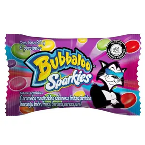 Bubbaloo Sparkies 25g | Explosive Flavor Bubble Gum with Liquid Filling, Single Pack