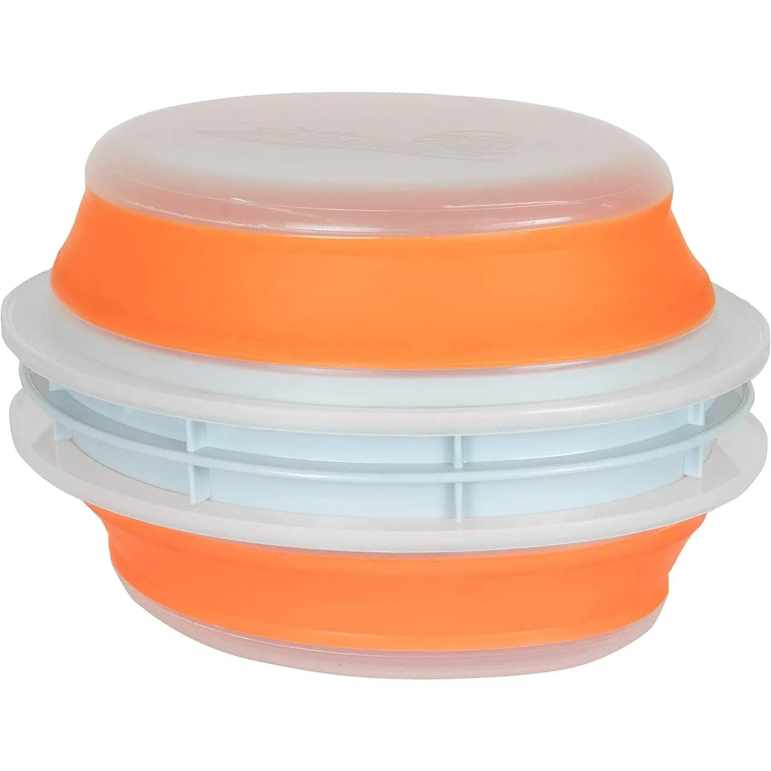 Collapsible Plastic Batter Bowl | Mess-free Breading Shaker Container & Mixer Ideal For Fish Fry  Fried Chicken Onion Rings Wings More