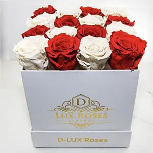 Medium Box Preserved Roses (Customizable)