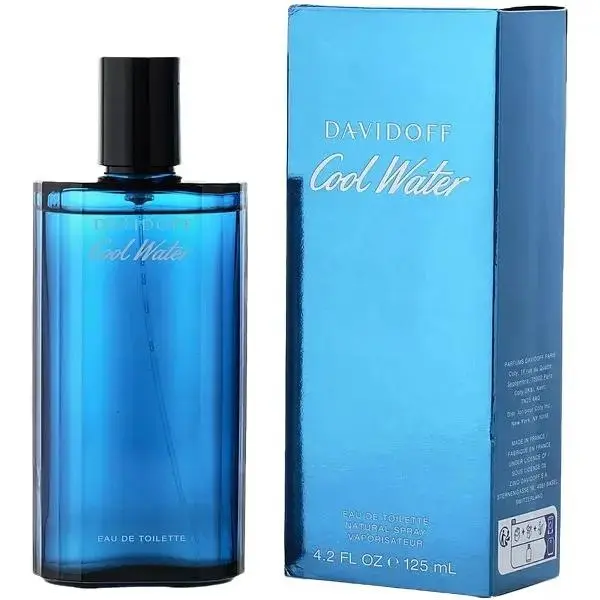 Davidoff Cool Water for Men Eau de Toilette Spray, 4.2 Ounce