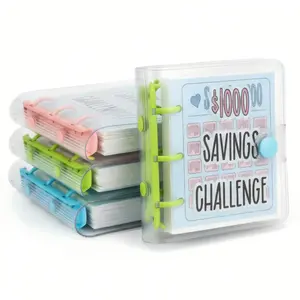 Office Supply Must-Have! Mini $1000 Savings Challenge Binder | Portable Budget Book with Envelopes Anytime Anywhere