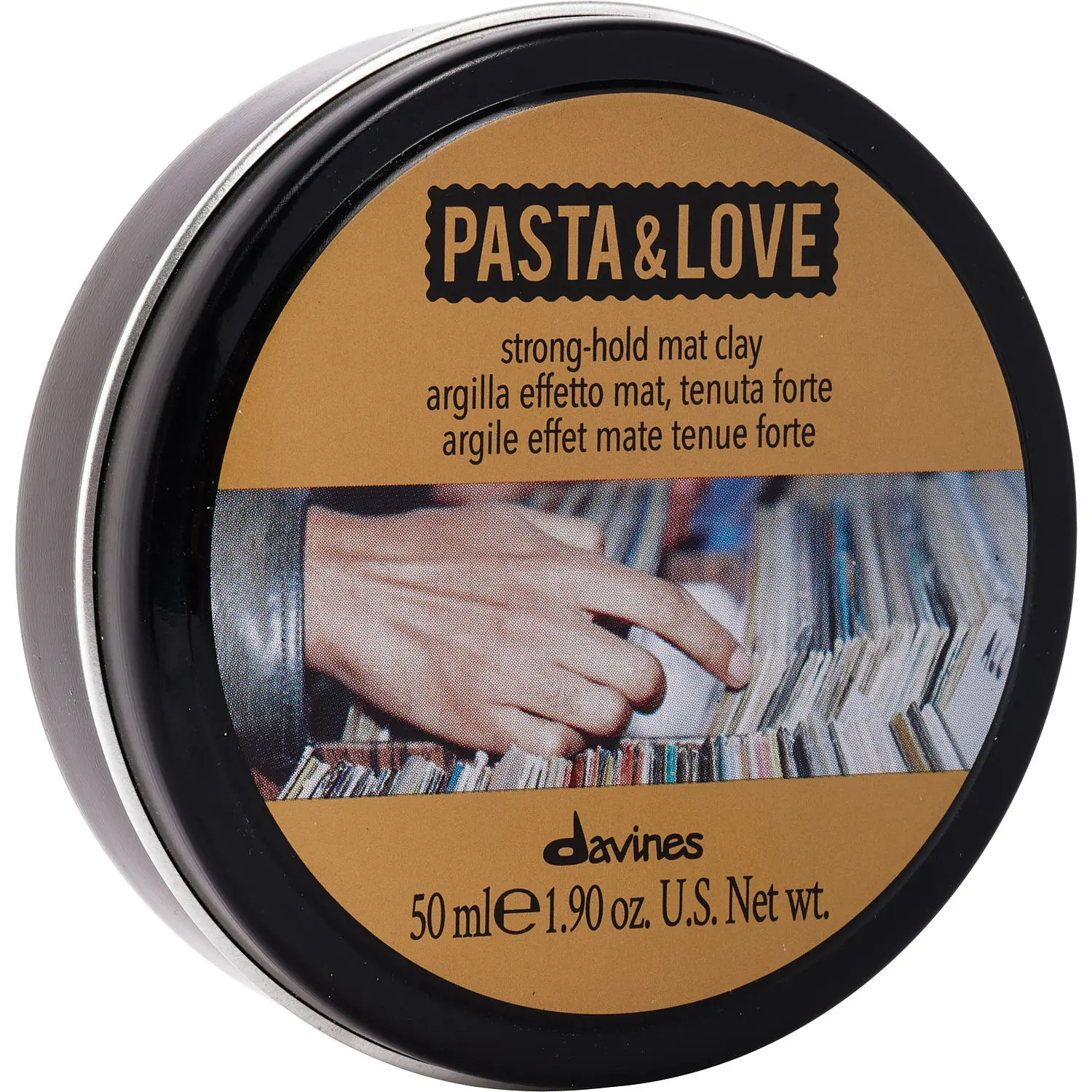 Davines By Davines Pasta & Love Strong-Hold Mat Clay For Unisex