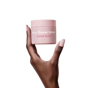MY FLOWER BOX V BALM for Intimate & Sensitive Areas with Natural Antifungal & Antibacterial Botanicals - Ingrown Hair, Razor Bumps, Dryness Relief, Non-Greasy, Safe for Daily Use - Coconut Oil, Shea Butter, Calendula & Neem Hydrate