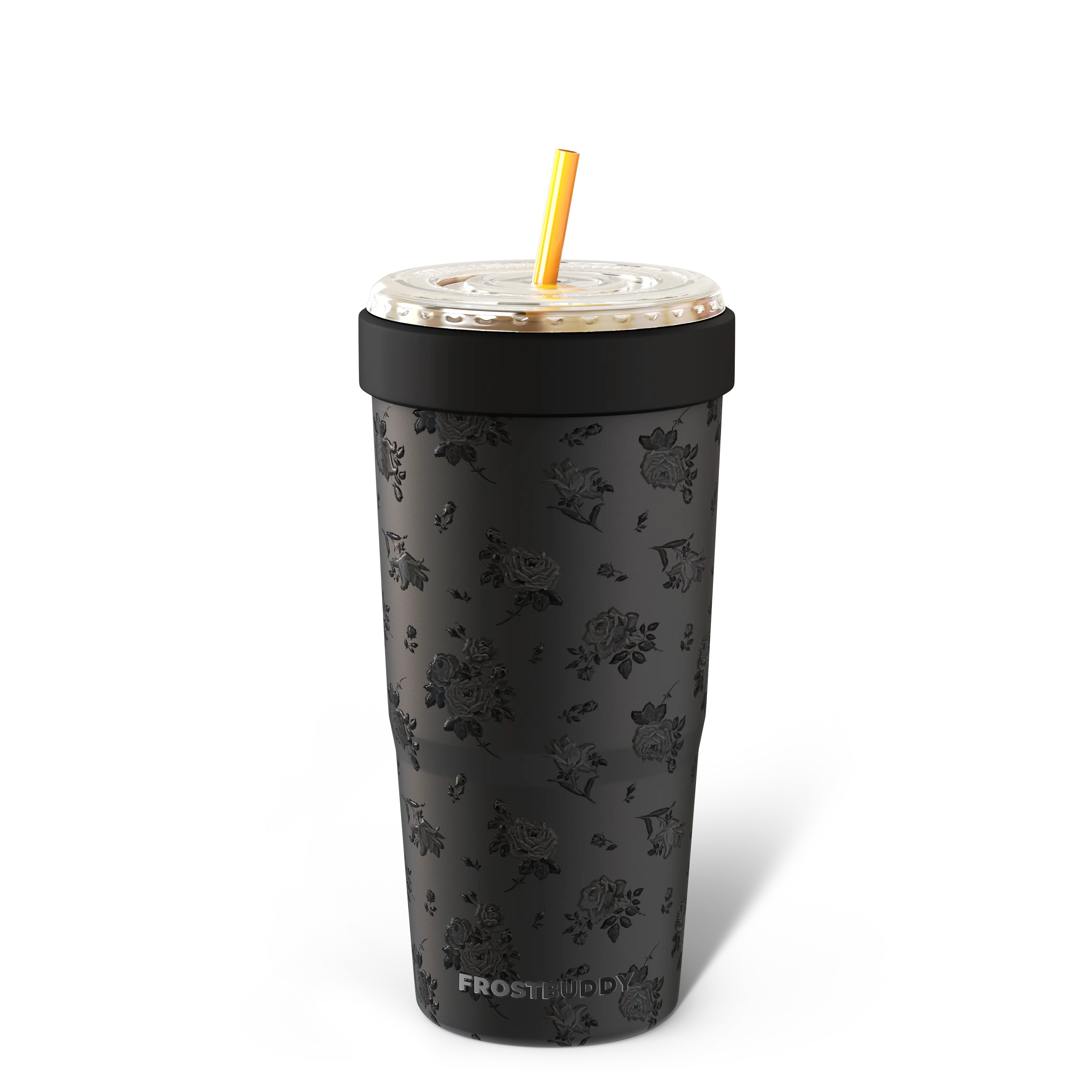 To-Go Buddy | Black Floral