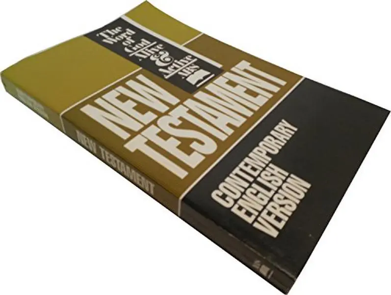Used New Testament (Contemporary English Version - CEV Edition) Christianity Religious Scripture Book (Paperback)